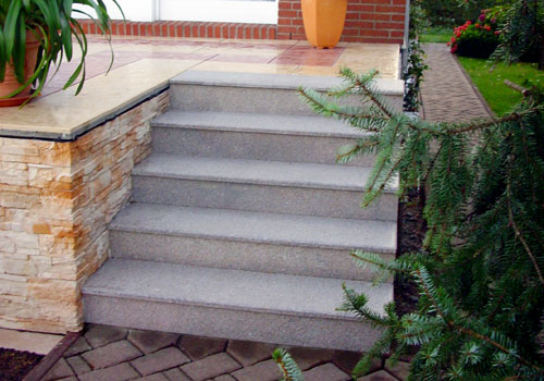 geschlossene Treppe, Tritt- und Setzstufe